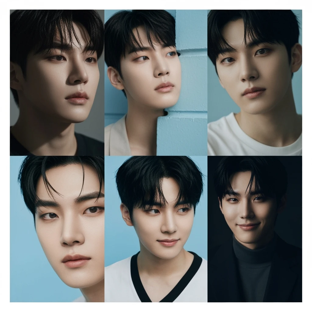 kpop profile picture, minimal, expressive, variation 4 emoji