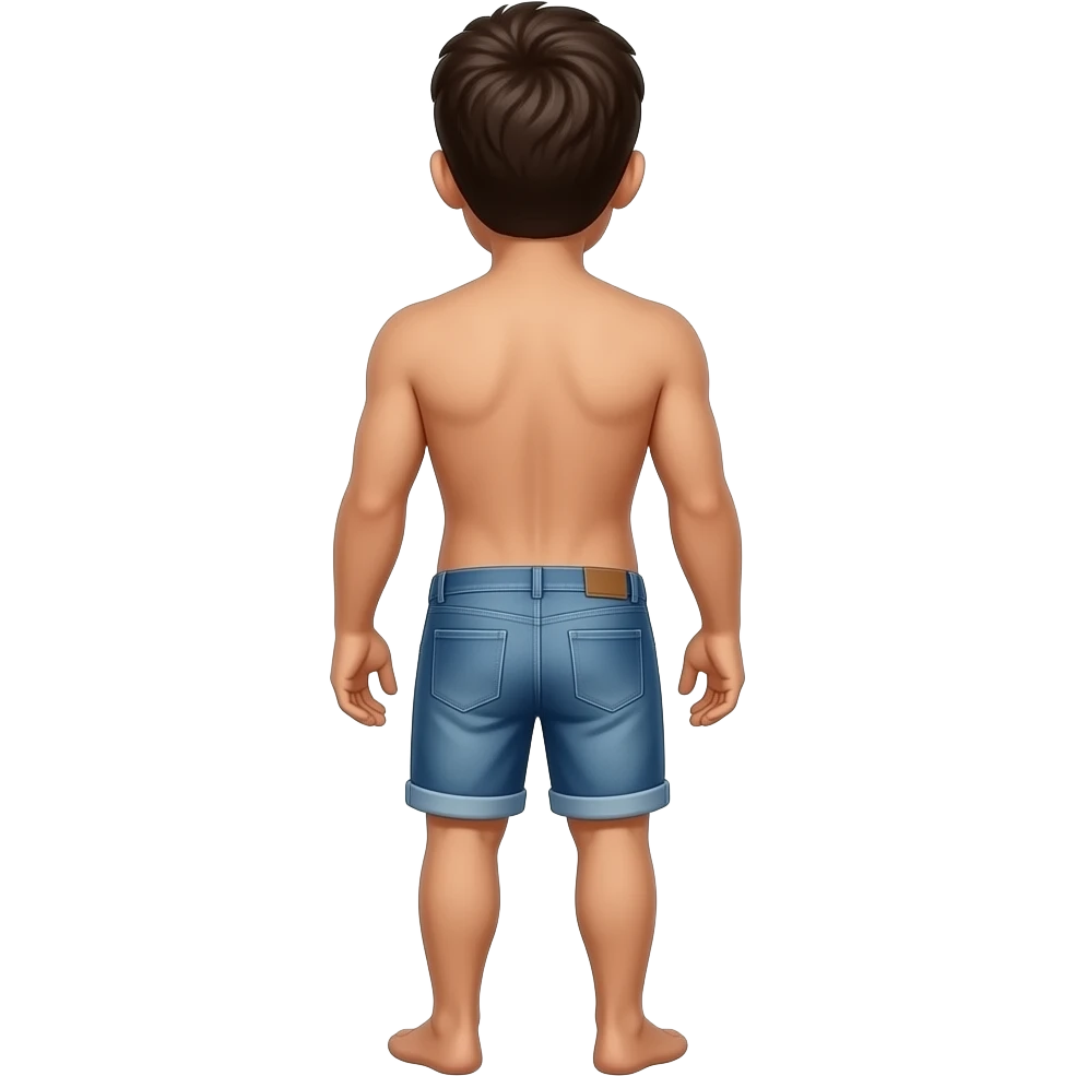 Enaldinho naked butt full body not have pants. emoji