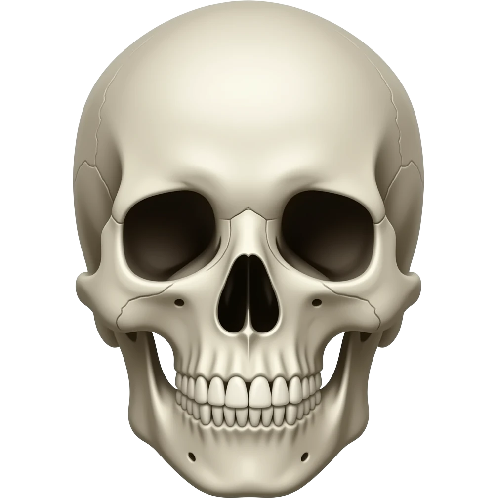 Realistic ☠️ emoji