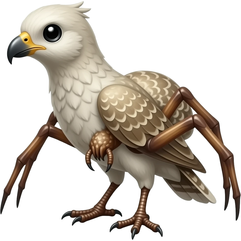 Spider bird emoji