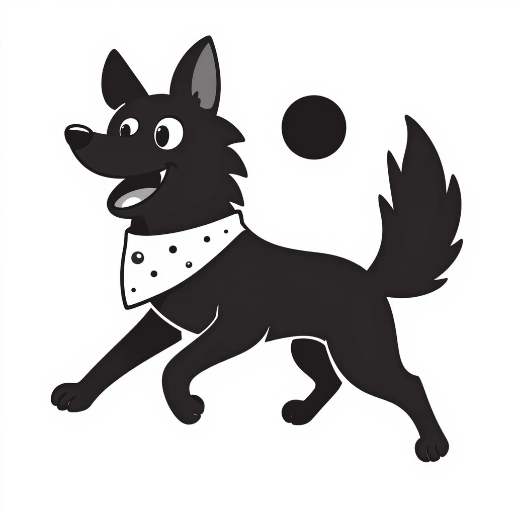 Wolf emoji