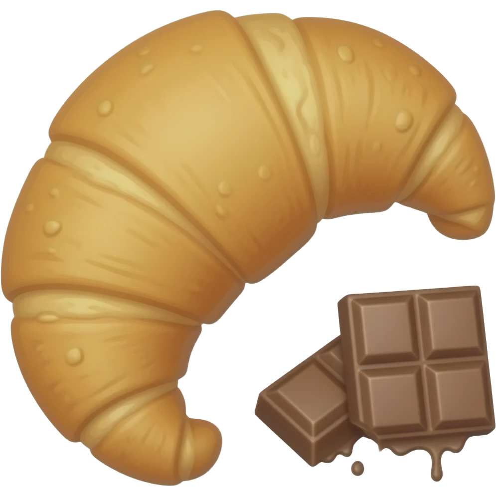 🥐🍫 emoji