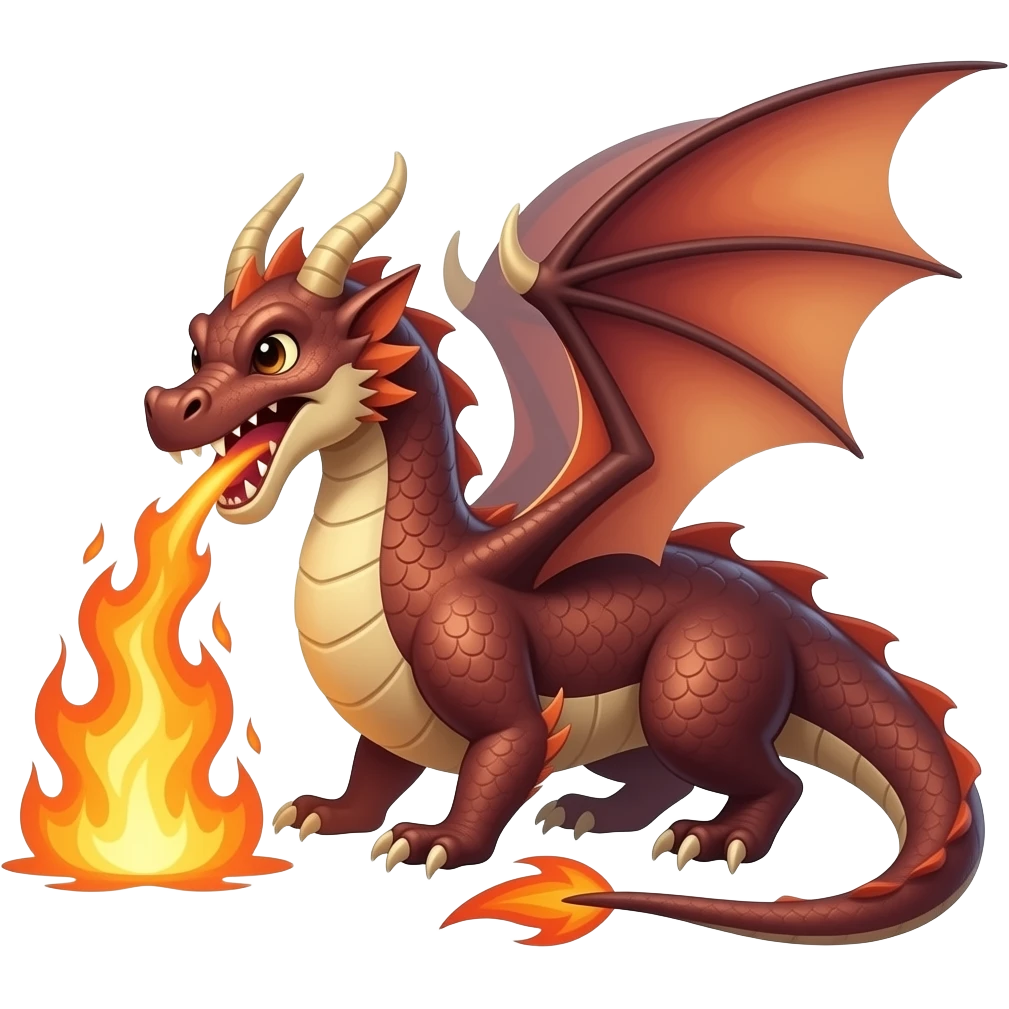 Dragon Flame emoji