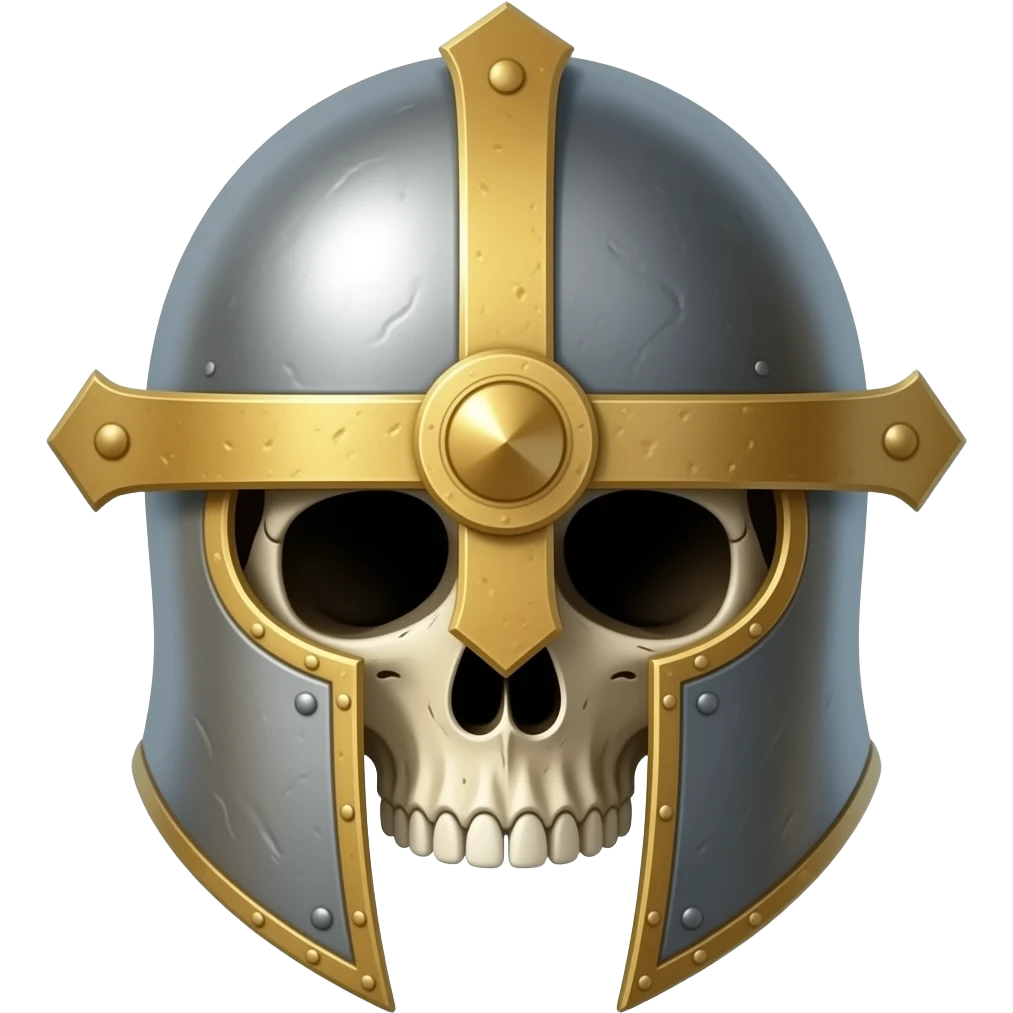 Templar skull cross emoji