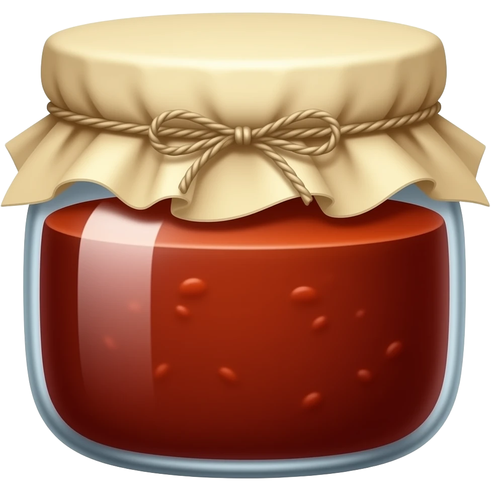 fruit jam in a jar emoji
