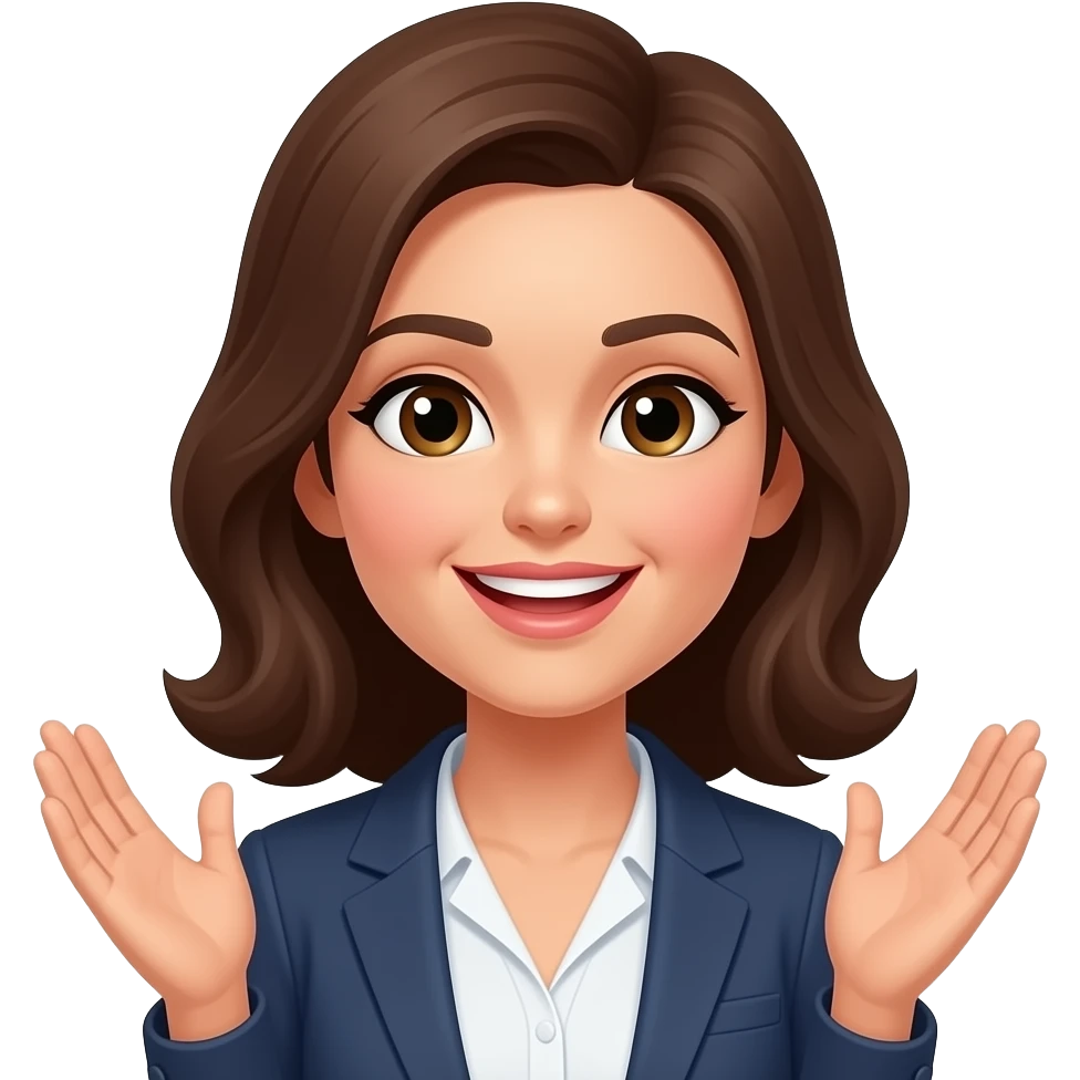 woman speaking all languages emoji