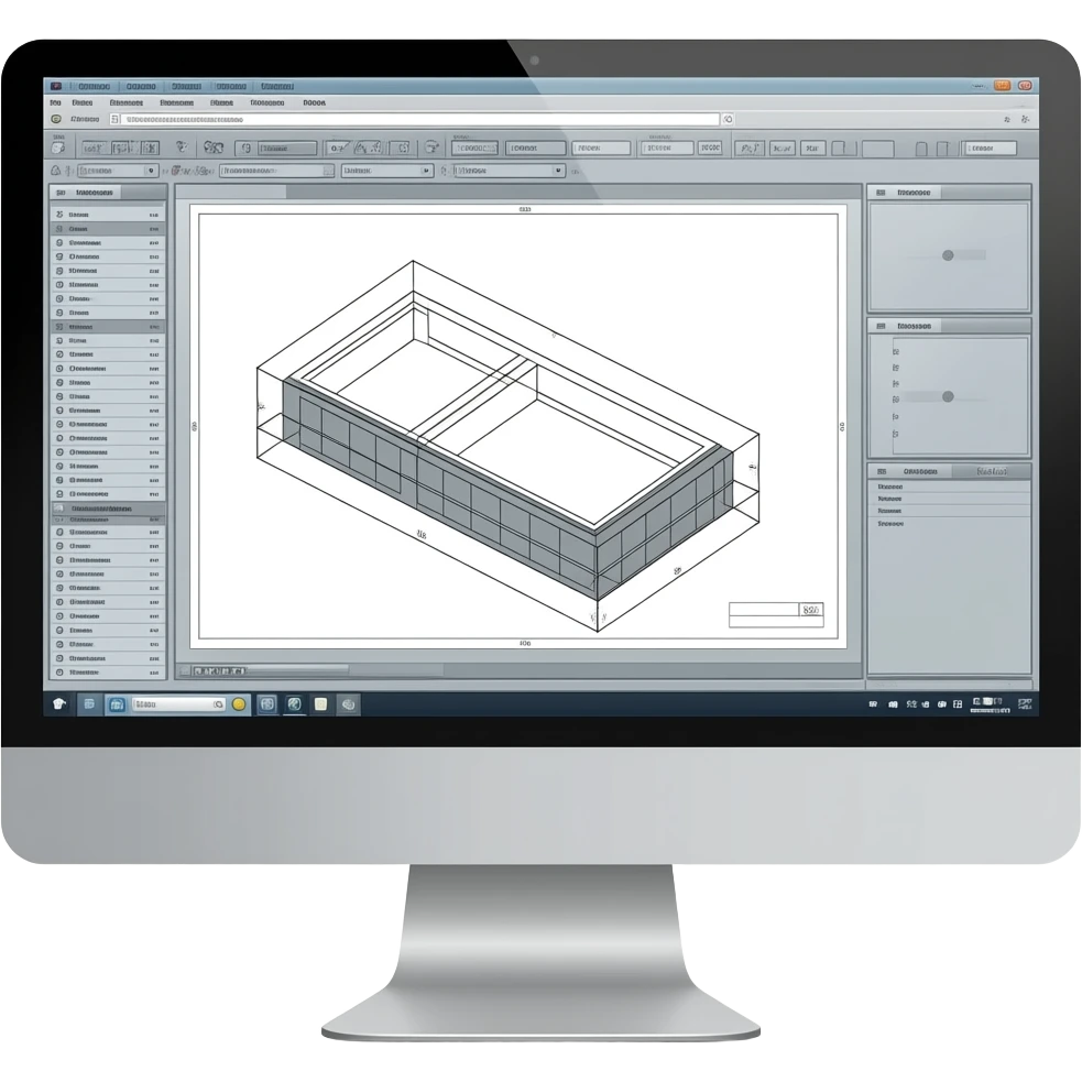 cad design on computer emoji