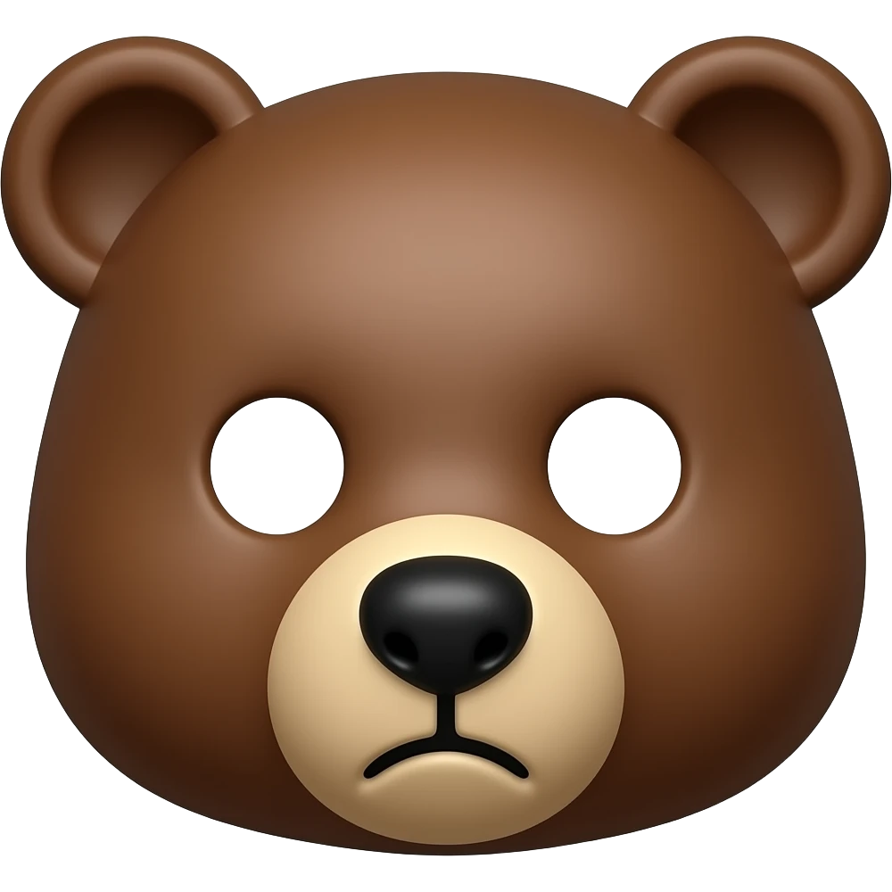OThugbear  mask emoji