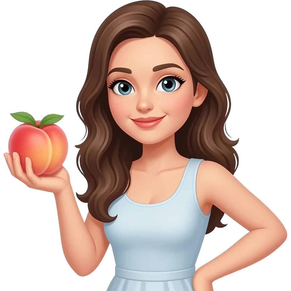 🍑🤷‍♀️ emoji