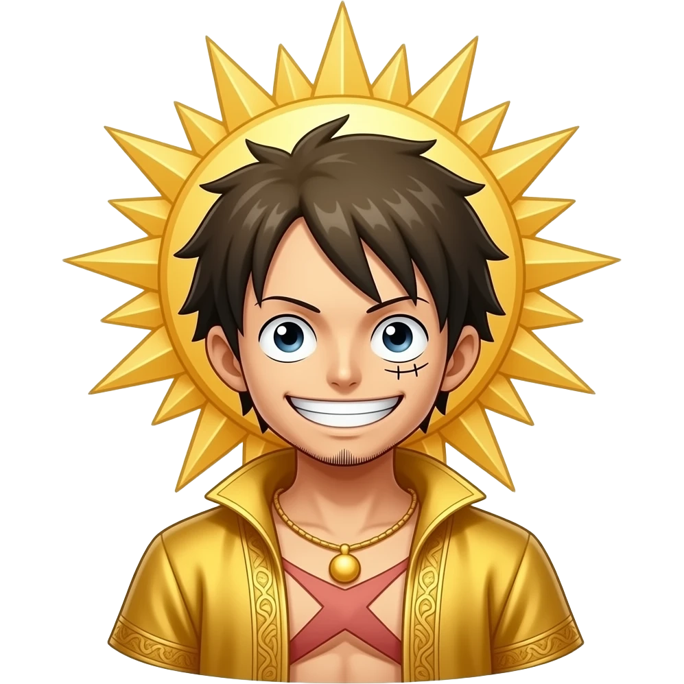Sun god nika luffy emoji