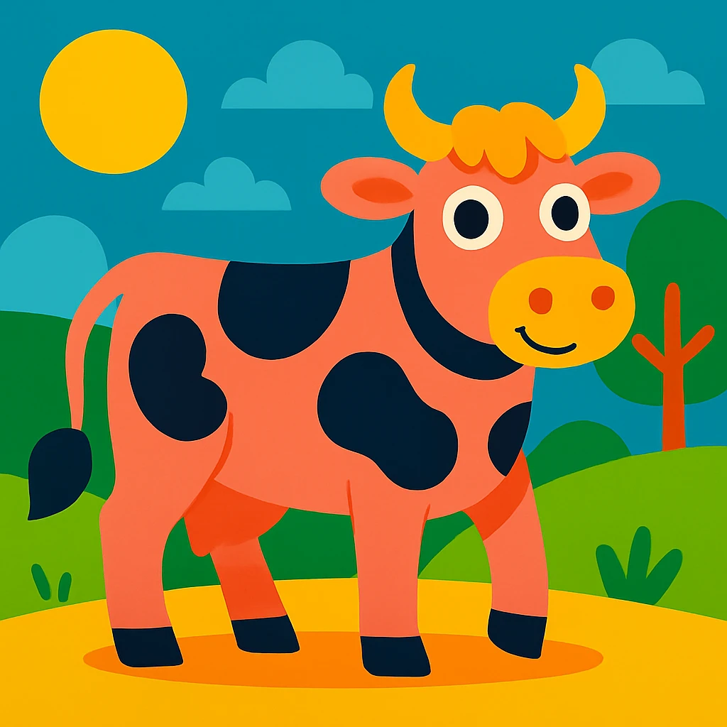 Cow emoji