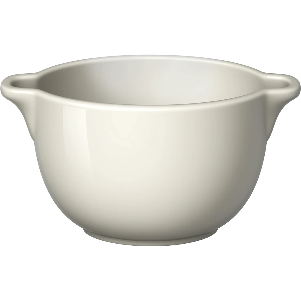 smeam ceramic mixing bowl emoji