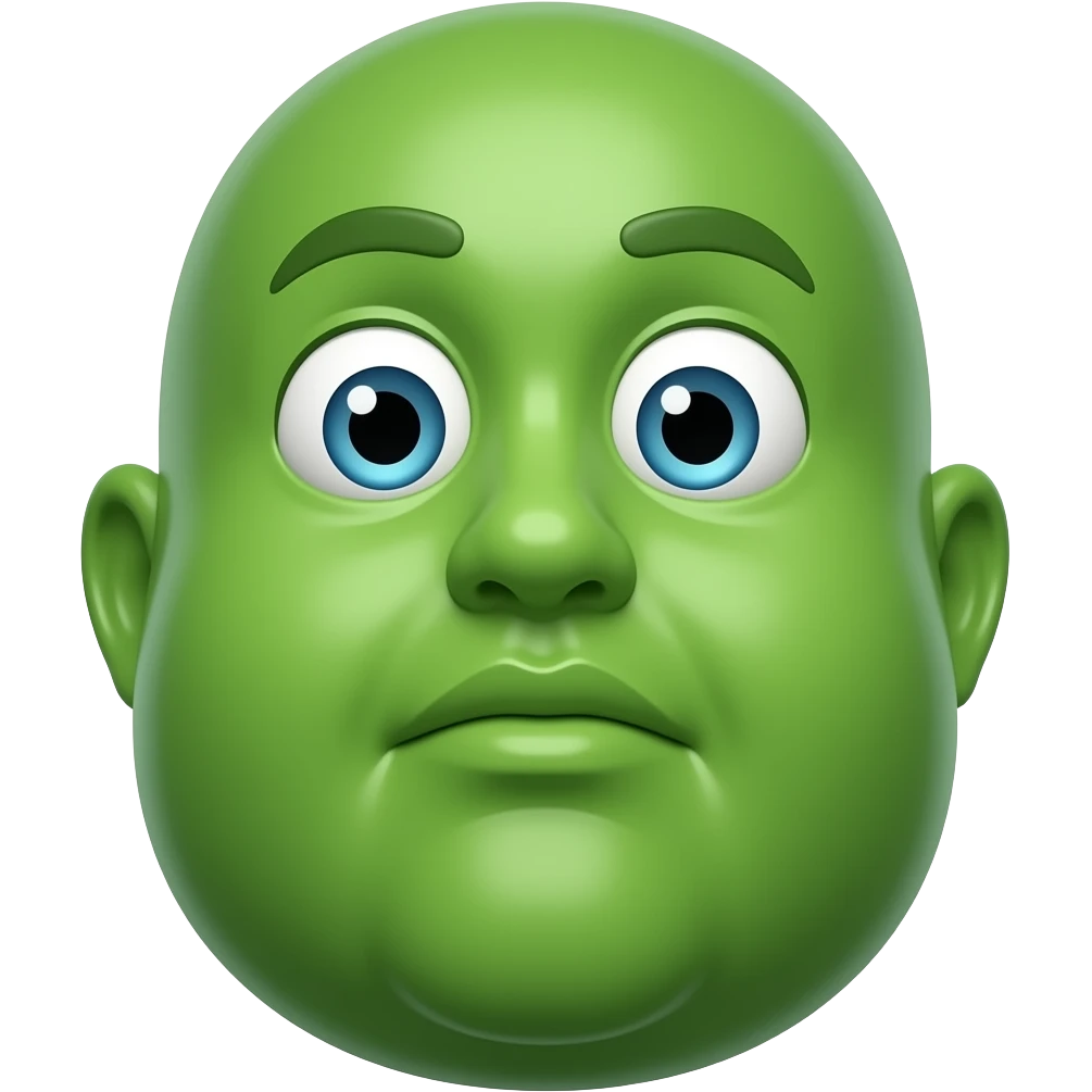 hailey farting big gassy green emoji