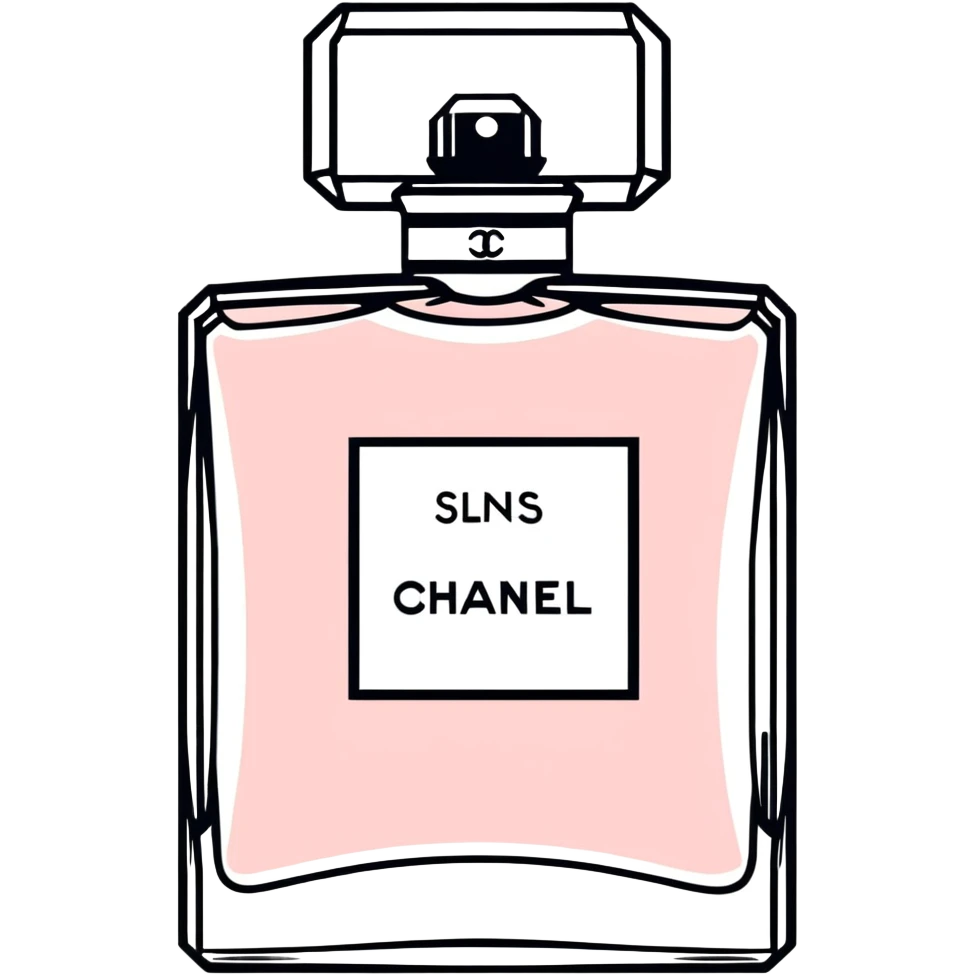 Chanel perfume bottle emoji