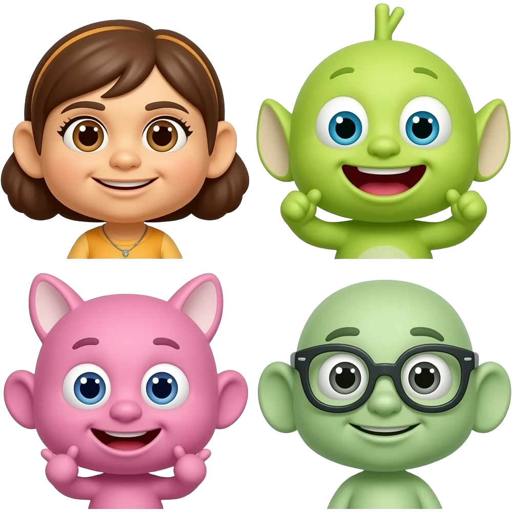 yo gabba gabba muno foofa plex brobee toodee o emoji