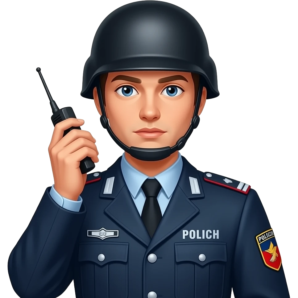 military police bundeswehr soldier emoji