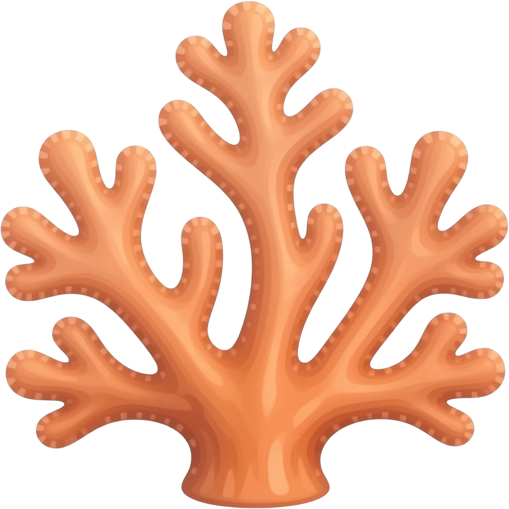 Coral emoji