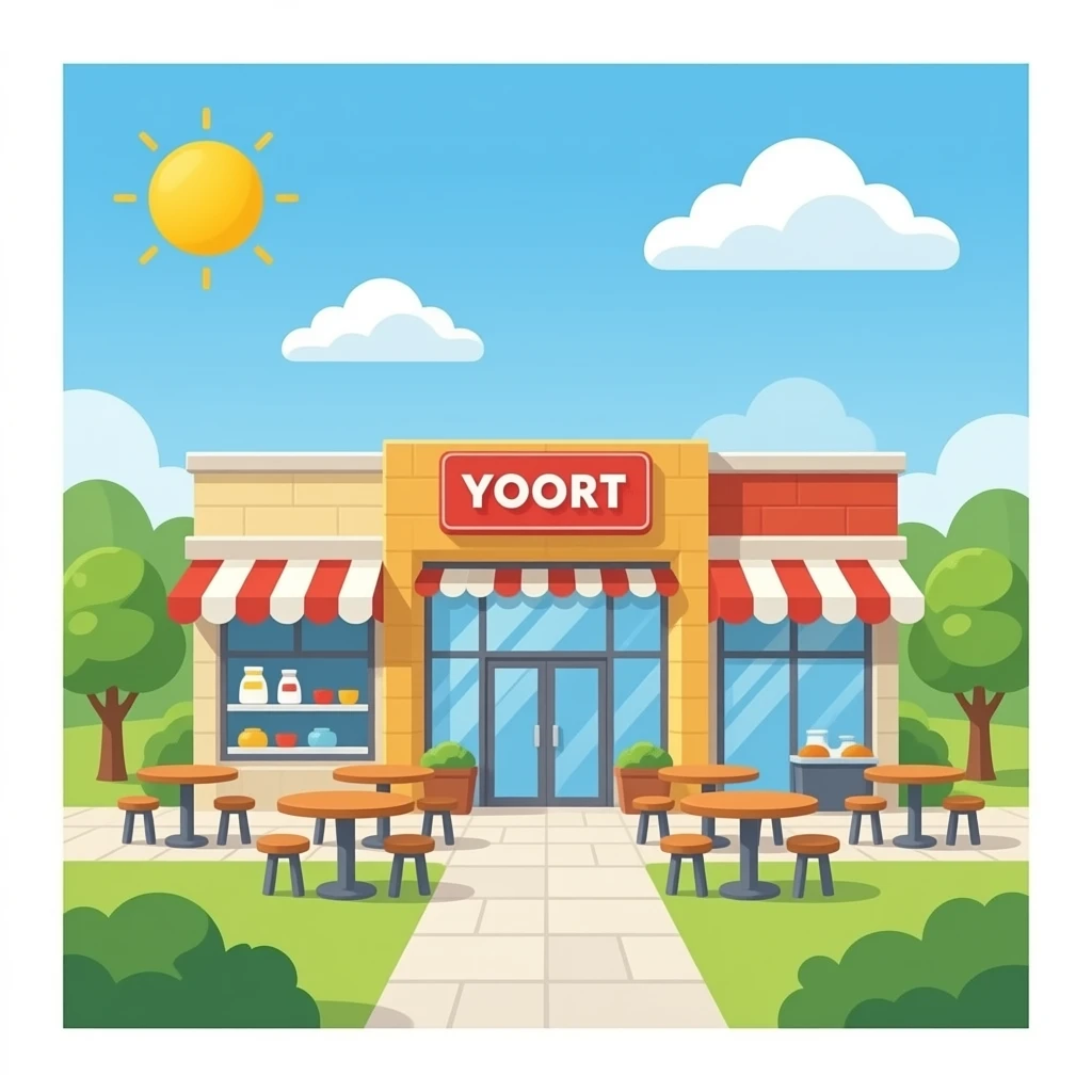 Mall food court emoji