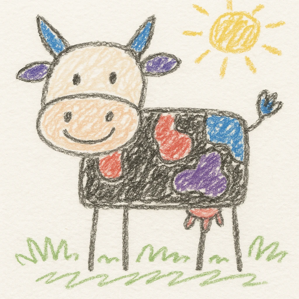 Cow emoji