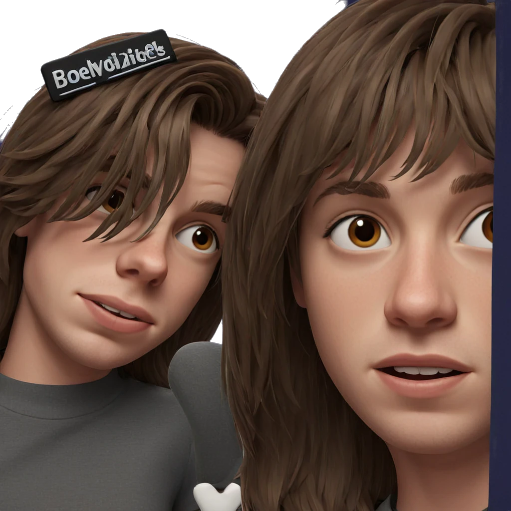 brown hair girl meme emoji