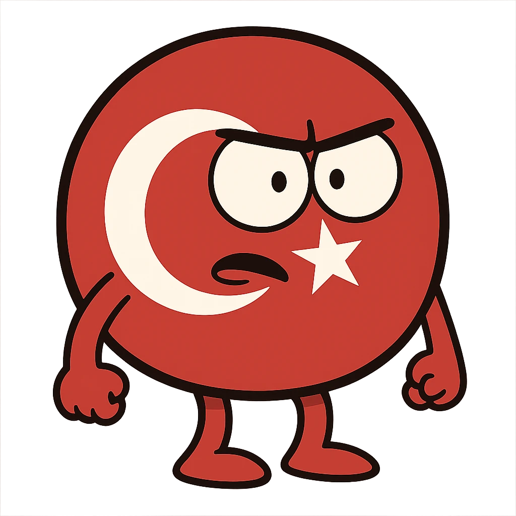 Turkey countryball emoji