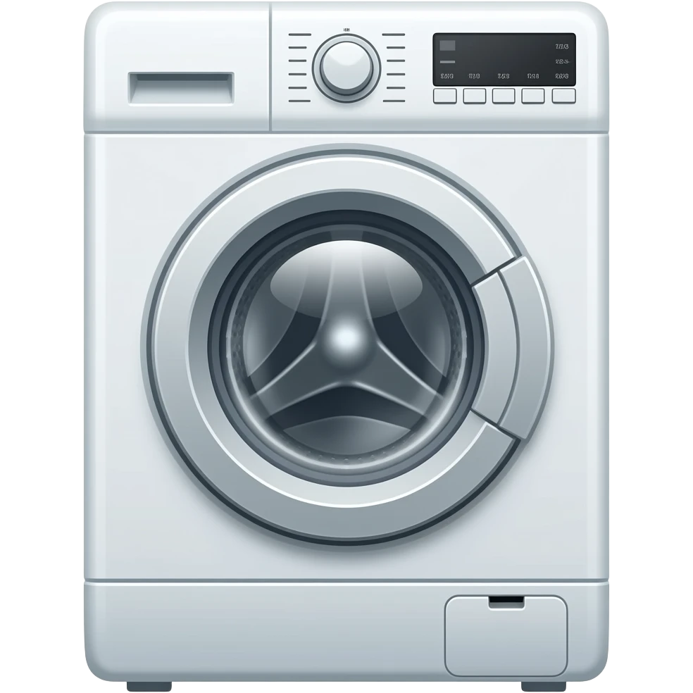 Laundry washing machine emoji