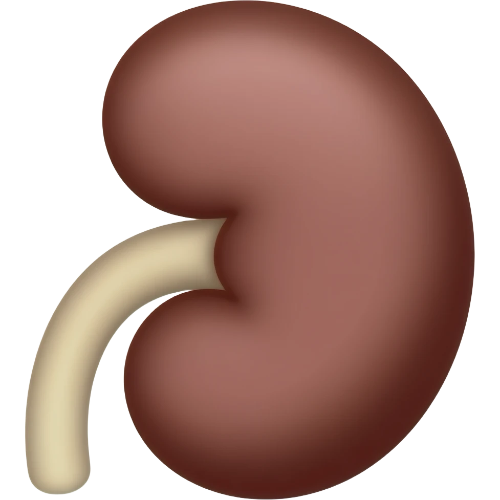 CREAME UN EMOJI DE UN RIÑÓN ENFERMO emoji