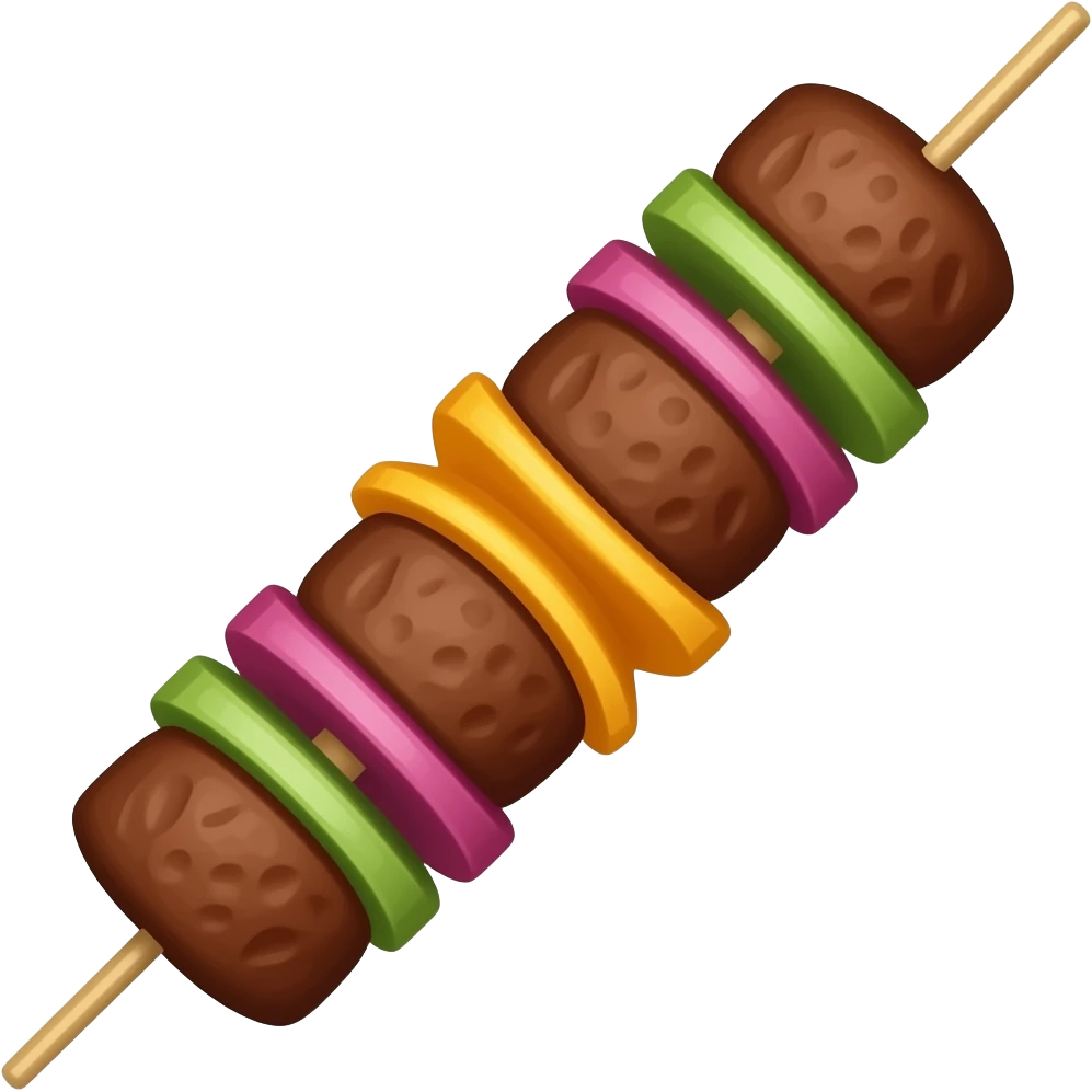 bbq churrasco kebabs emoji