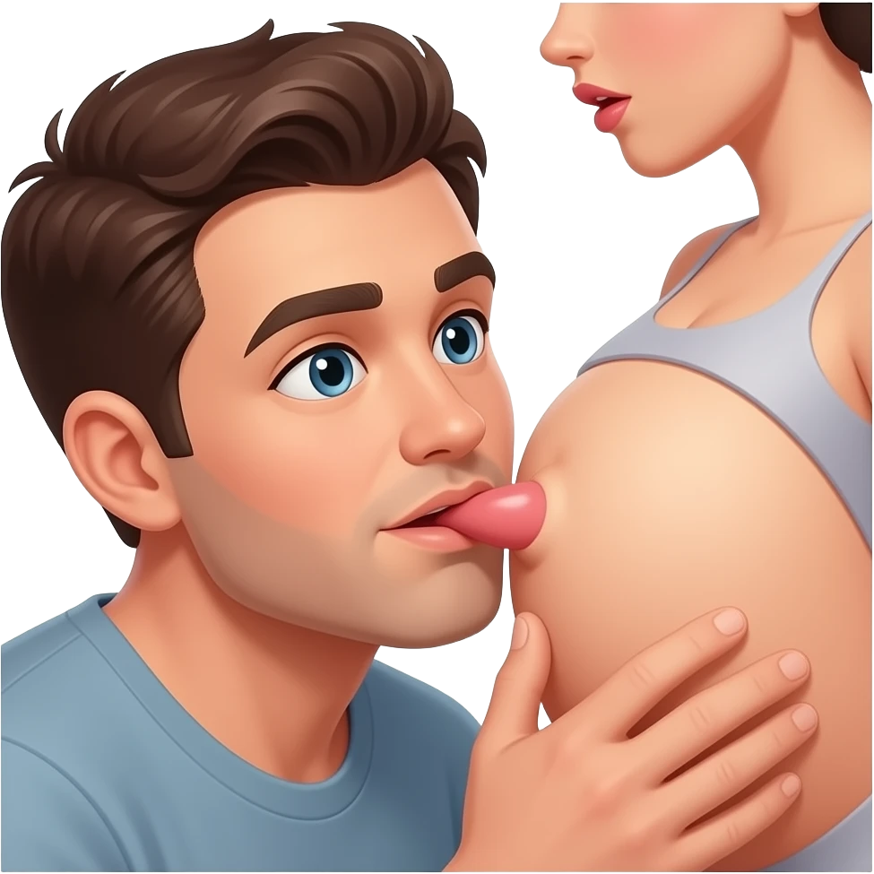 Man licking his wife pussy emoji