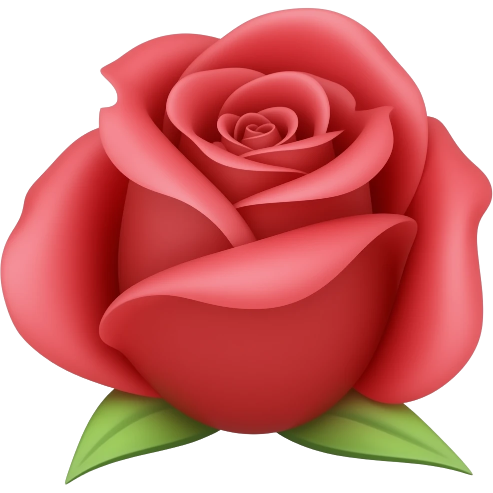 一朵玫瑰花 emoji