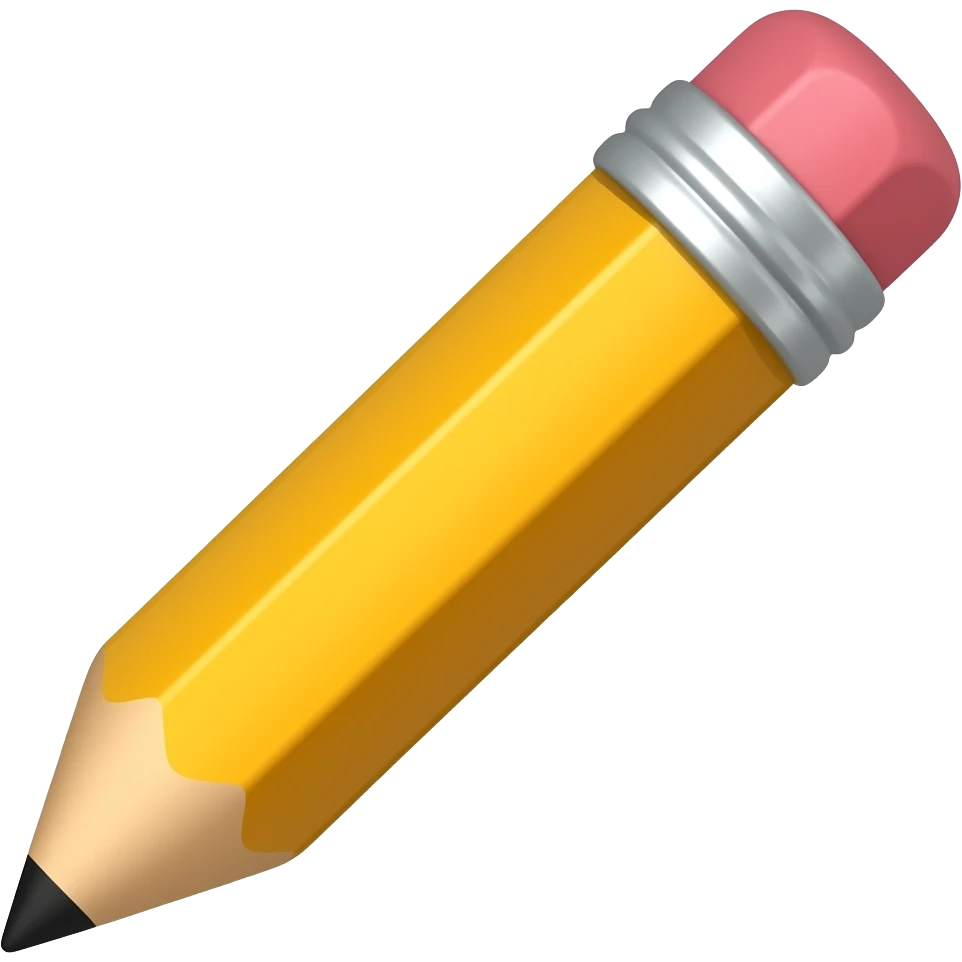 pencil emoji