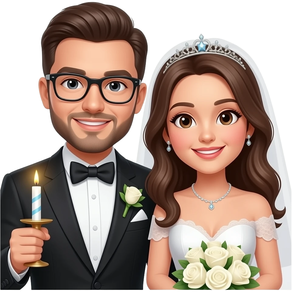 Happy wedding anniversary emoji
