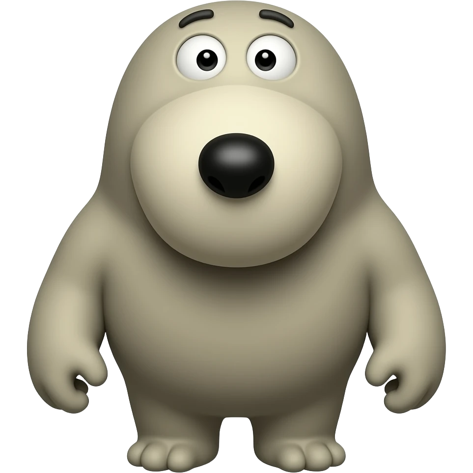 Huggy wuggy from poppy playtime emoji