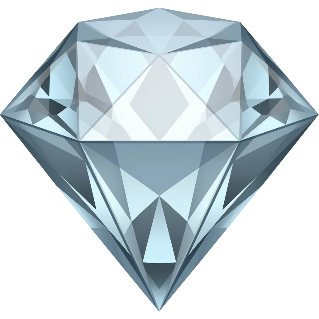 um diamante emoji