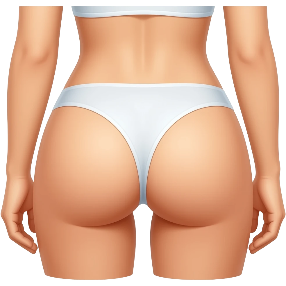 Uma pessoa dando o rabo emoji