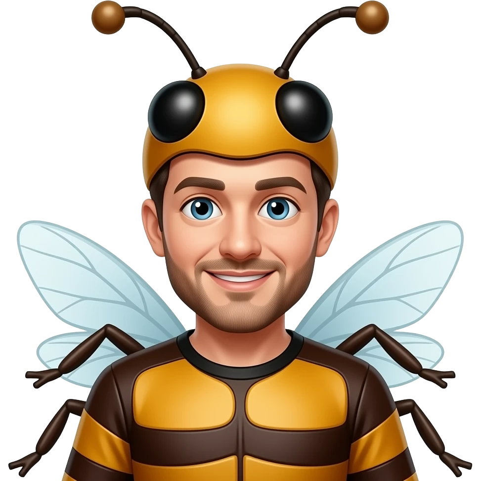 man in Insect Costume emoji