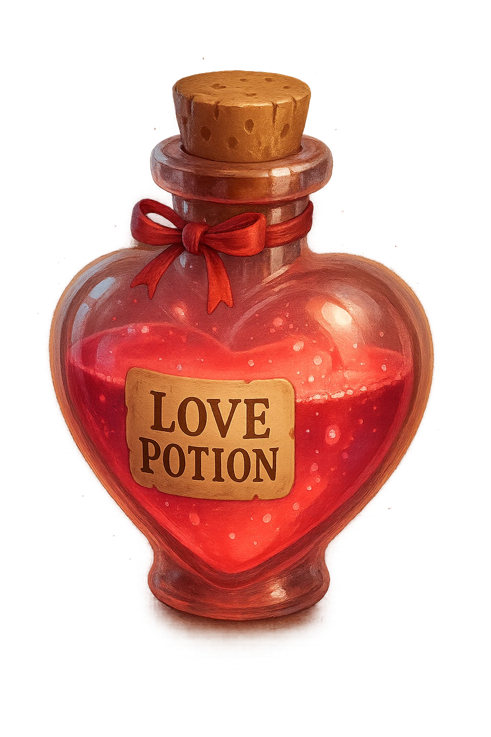 love potion bottle, no background emoji