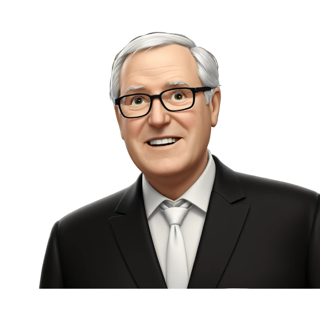 old man in formal attire emoji
