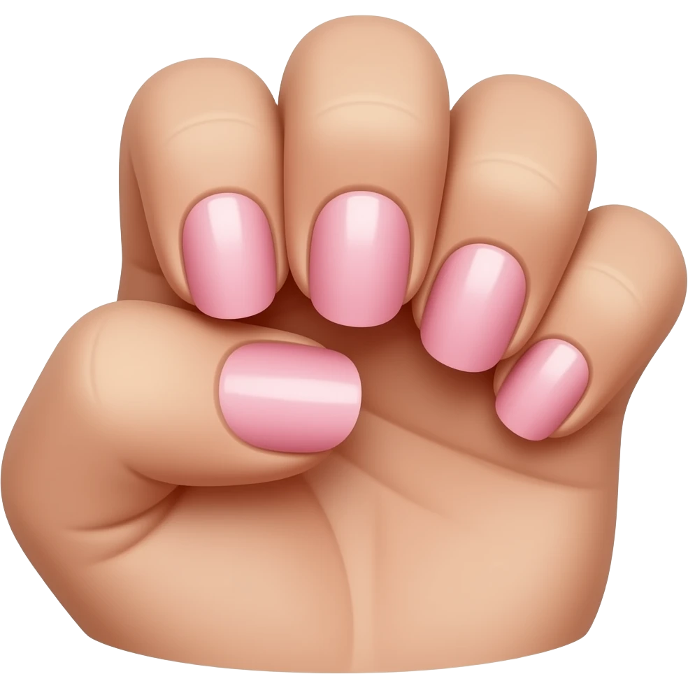 Dog nails painted emoji