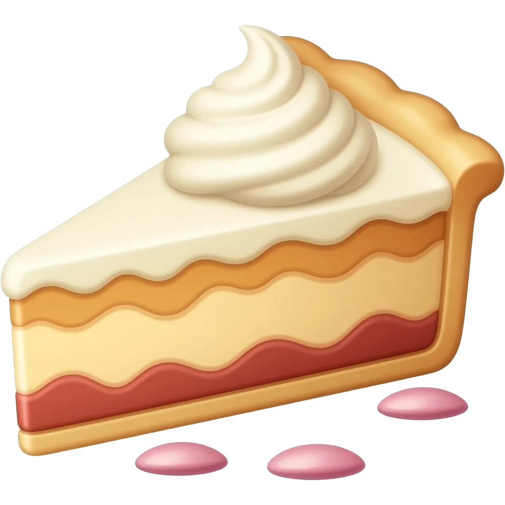 Cream pie emoji