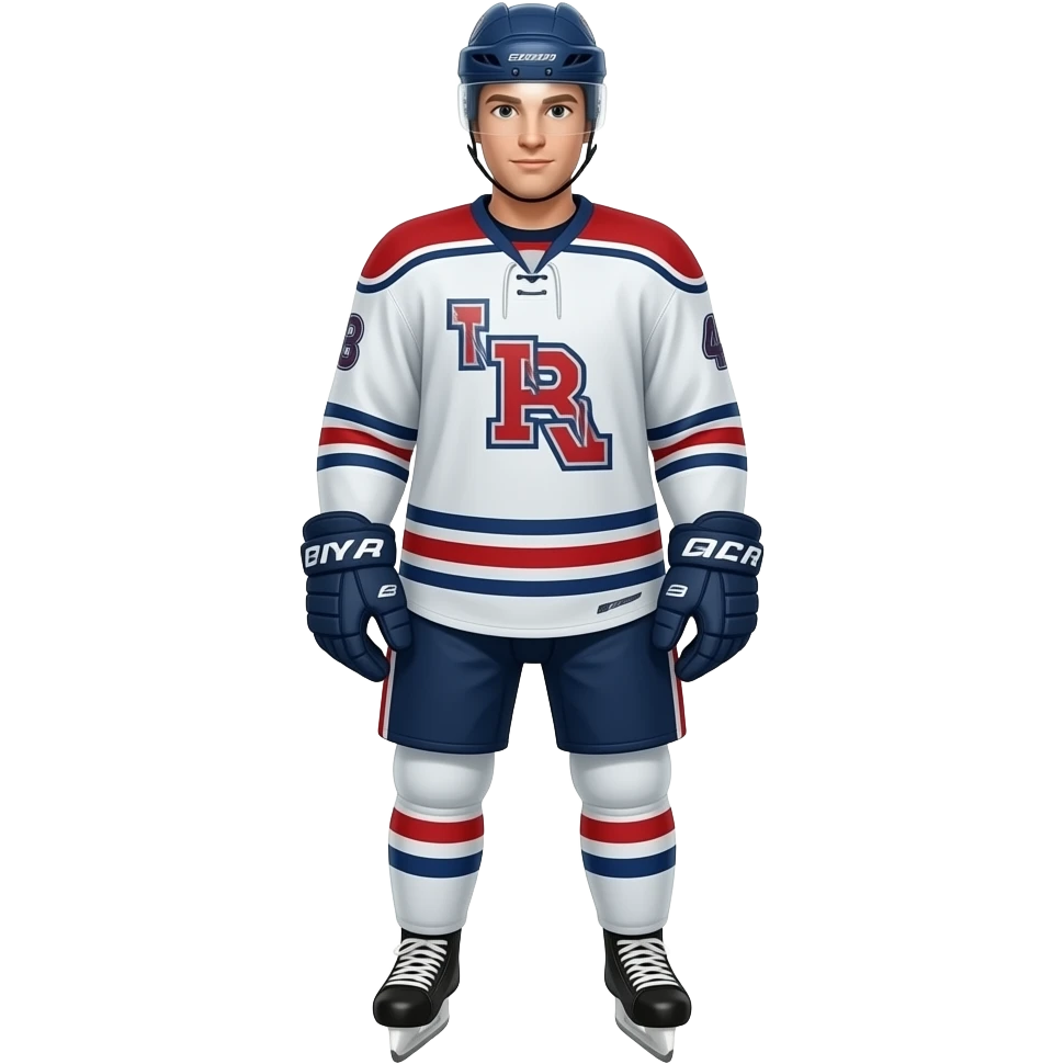 hockey player emoji