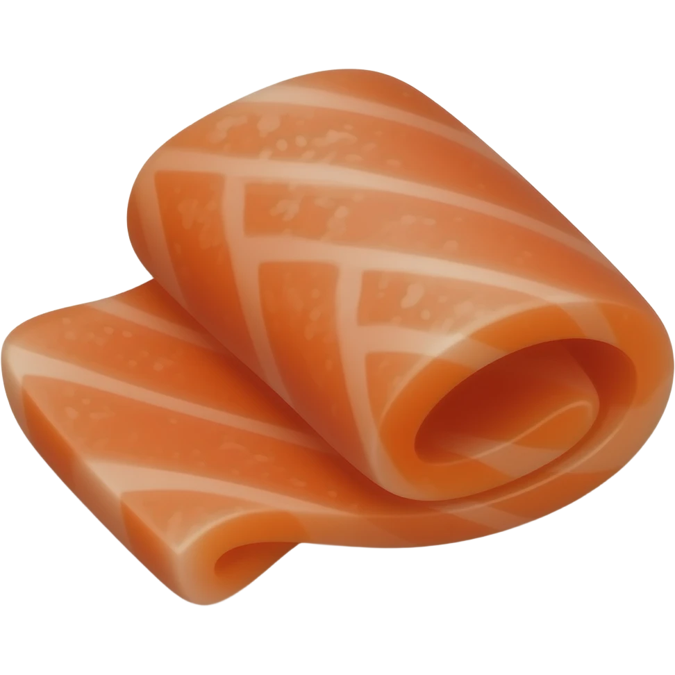 smoked salmon slices emoji