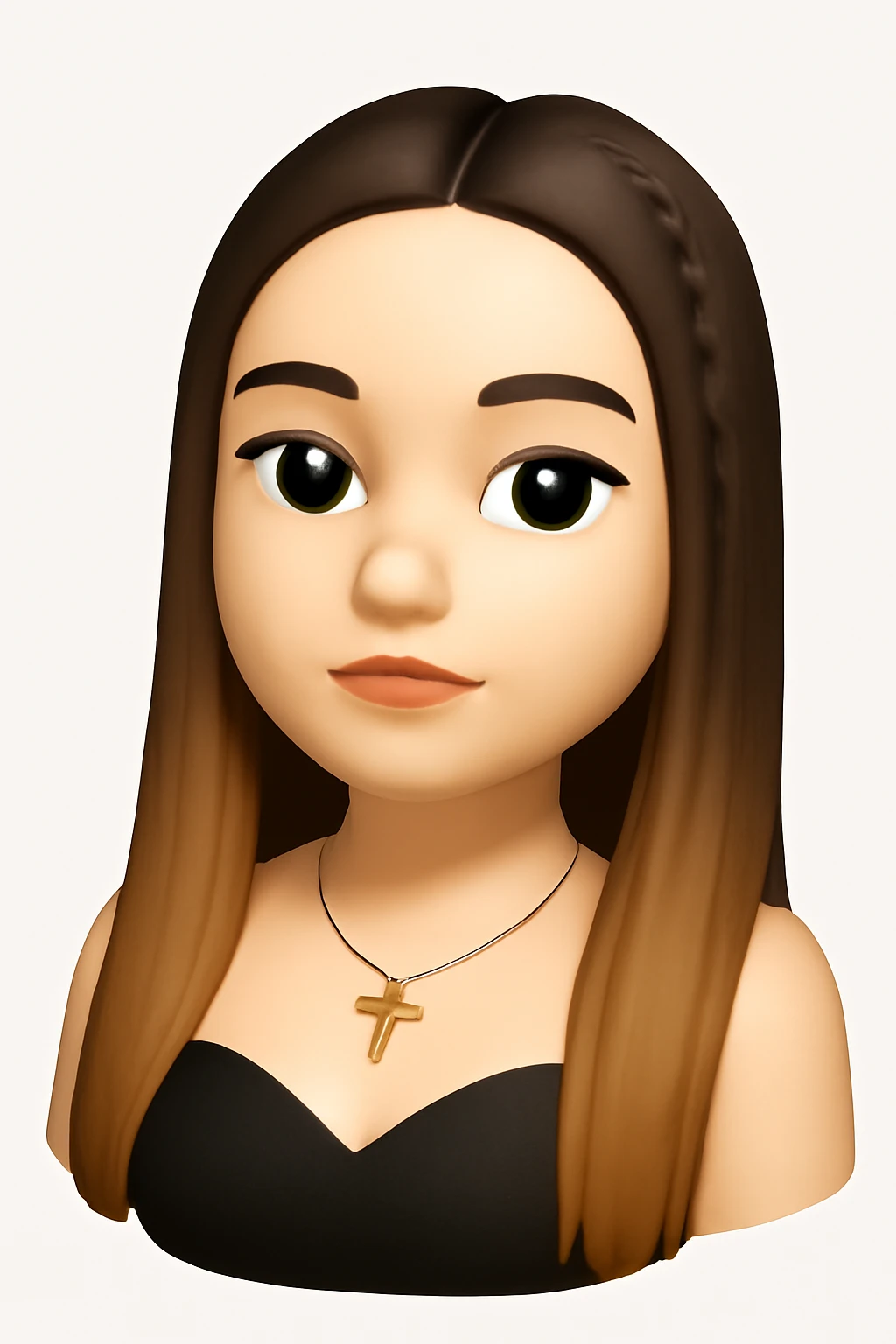 A 3D Apple-style emoji version of the uploaded image, preserving its colors, shapes, textures, and overall design, simplified into emoji form while keeping key details recognizable. Smooth glossy finish, soft shadows, high-quality render, minimal background emoji