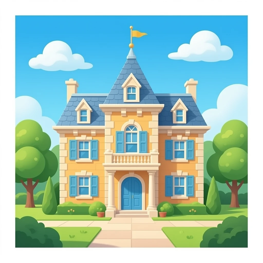 Disney animation building emoji