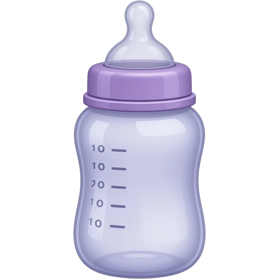 Purple Lean baby bottle emoji