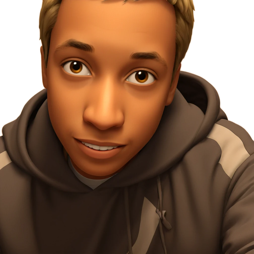 boy with a bright smile emoji