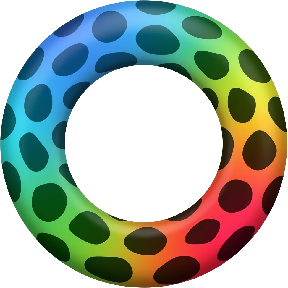 Blue half green half red leopard tail emoji