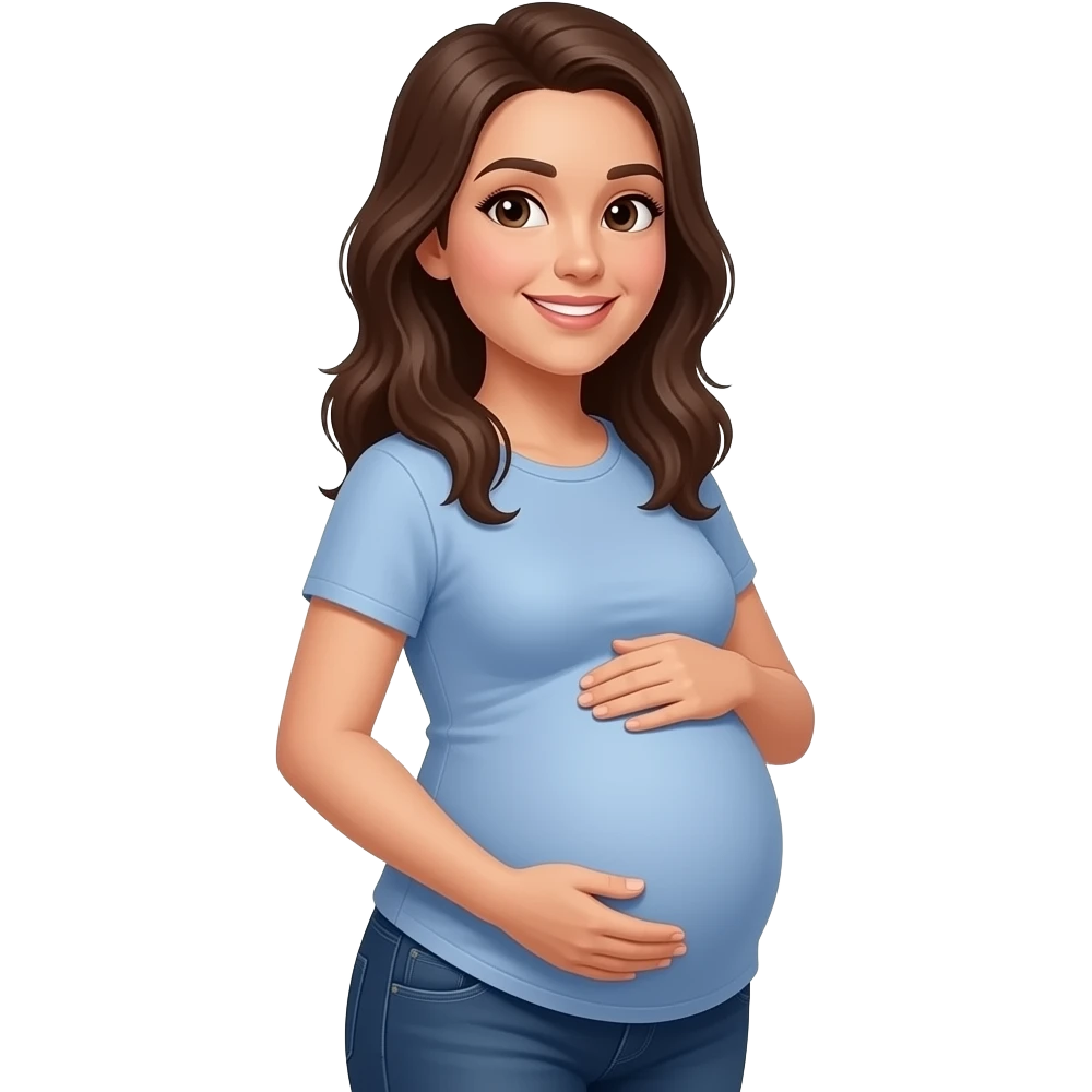 Gary Cara Pregnant emoji