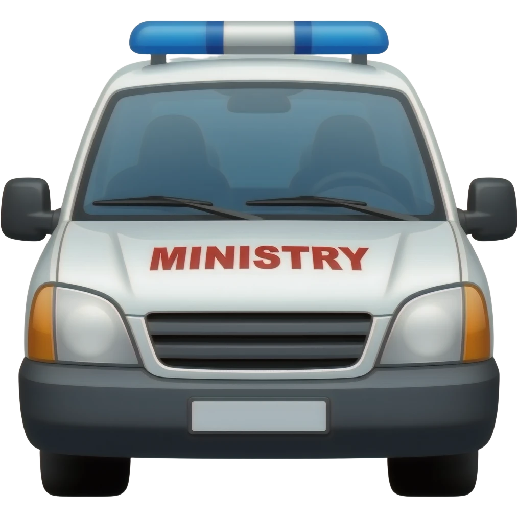 Emergency Ministry vehicle emoji