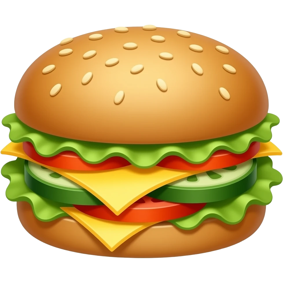 Vegetable sandwich emoji